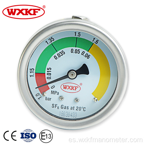 Calibre de monitor de densidad de gas KM SF6